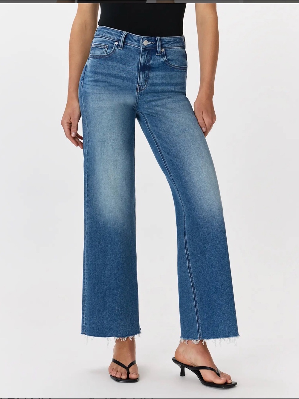 Quince Bella Stretch Wide Leg Jeans size 25